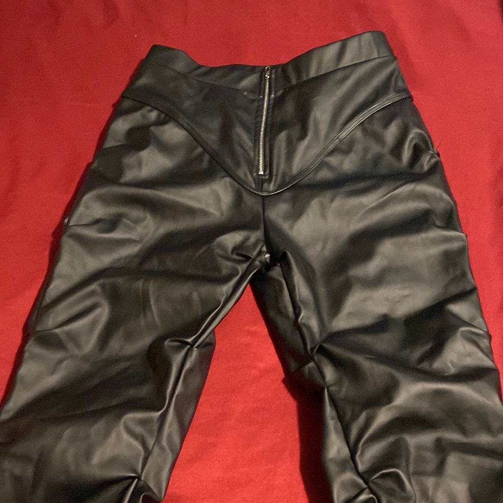 Leather pants